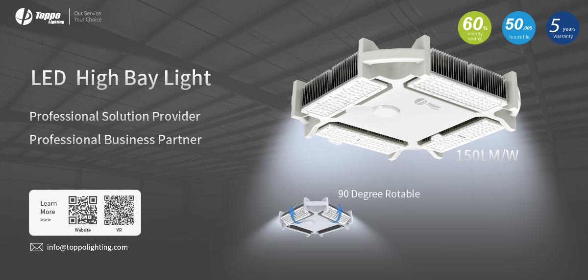 Chứng chỉ ETL GS Cảm biến Pir vây ánh sáng cao ETL GS certificates PIR sensor LED fins high bay light